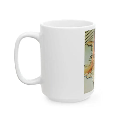 Victoria Vetri #108 - Topless (Vintage Female Icon) White Coffee Mug - Go Mug Yourself