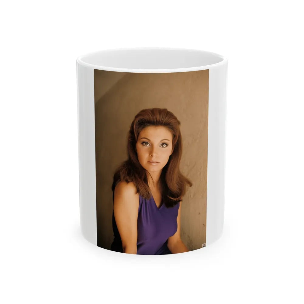 Victoria Vetri #112 (Vintage Female Icon) White Coffee Mug-11oz-Go Mug Yourself