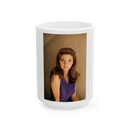 Victoria Vetri #112 (Vintage Female Icon) White Coffee Mug-15oz-Go Mug Yourself