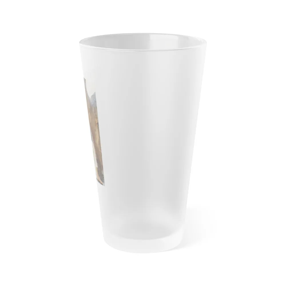 Victoria Vetri #113 (Vintage Female Icon) Frosted Pint Glass 16oz-Go Mug Yourself