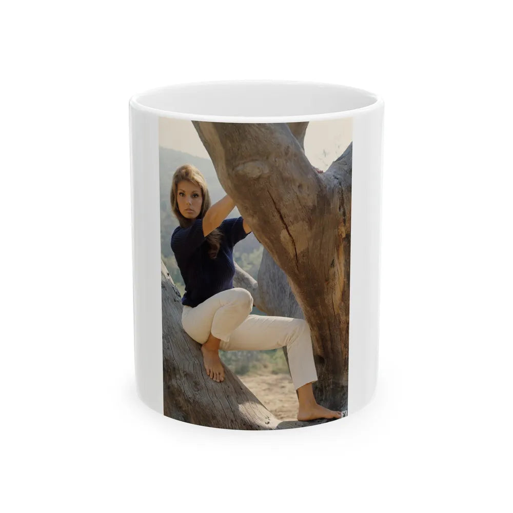 Victoria Vetri #113 (Vintage Female Icon) White Coffee Mug-11oz-Go Mug Yourself
