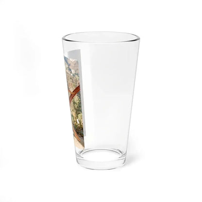 Victoria Vetri #131 - Topless (Vintage Female Icon) Pint Glass 16oz - Go Mug Yourself