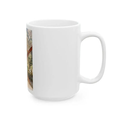 Victoria Vetri #131 - Topless (Vintage Female Icon) White Coffee Mug - Go Mug Yourself