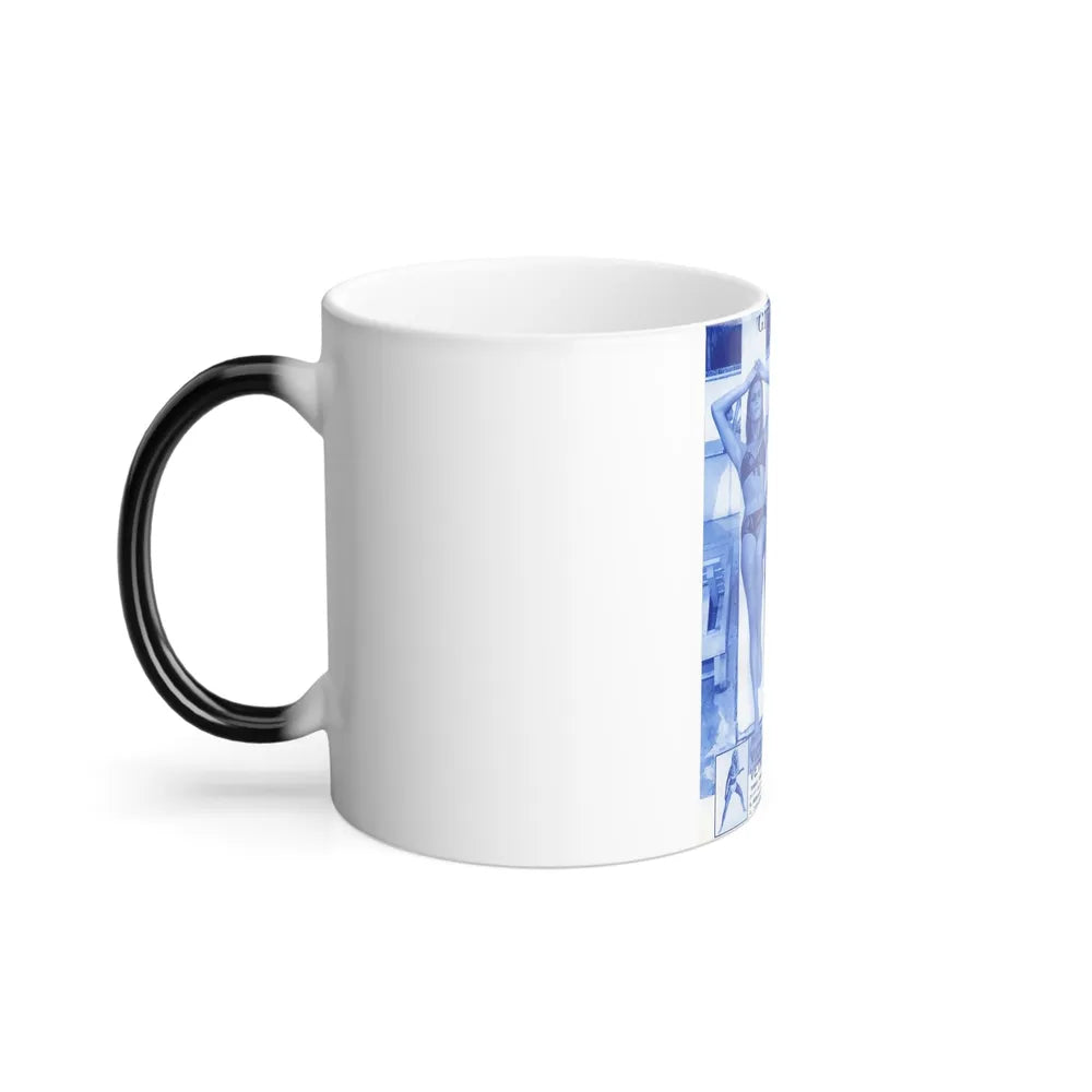 Victoria Vetri #133 - Japanese Pin-Up Poster (Vintage Female Icons) Color Changing Mug 11oz-Go Mug Yourself