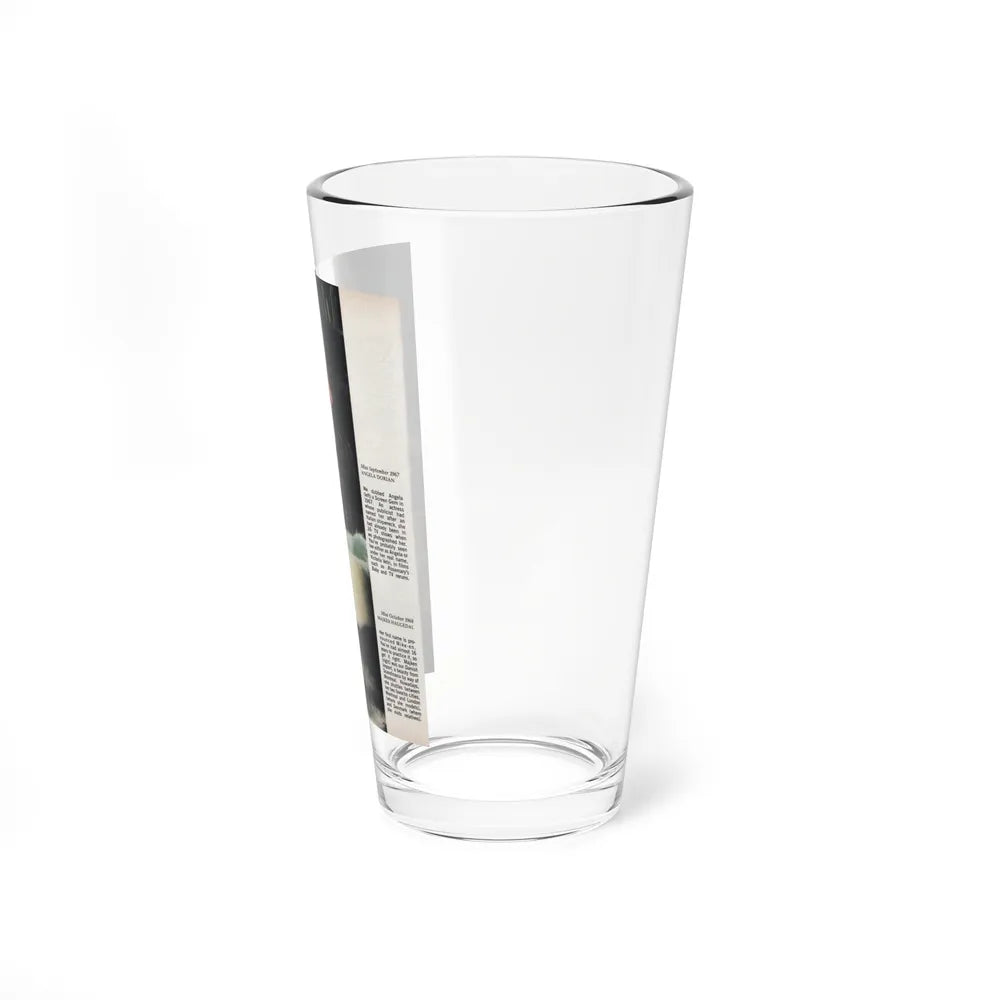 Victoria Vetri #135 - Sexiest Playboy Centerfolds of 60's from Playboy Magazine (Vintage Female Icon) Pint Glass 16oz - Go Mug Yourself