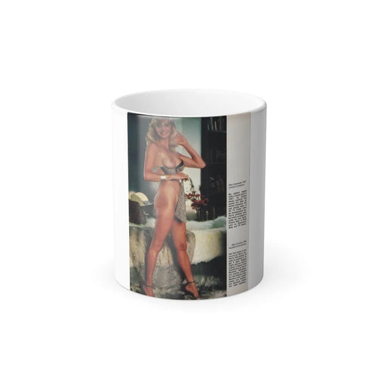 Victoria Vetri #135 - Sexiest Playboy Centerfolds of 60's from Playboy Magazine (Vintage Female Icons) Color Changing Mug 11oz-Go Mug Yourself
