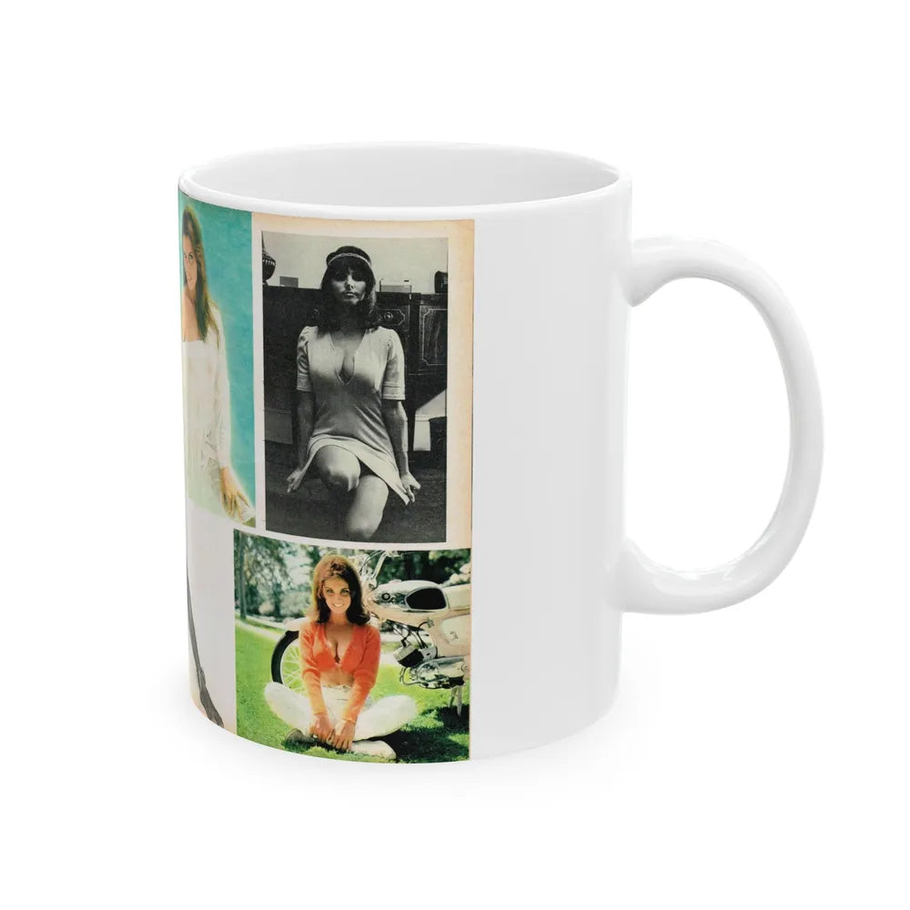 Victoria Vetri #136 (Vintage Female Icon) White Coffee Mug-Go Mug Yourself