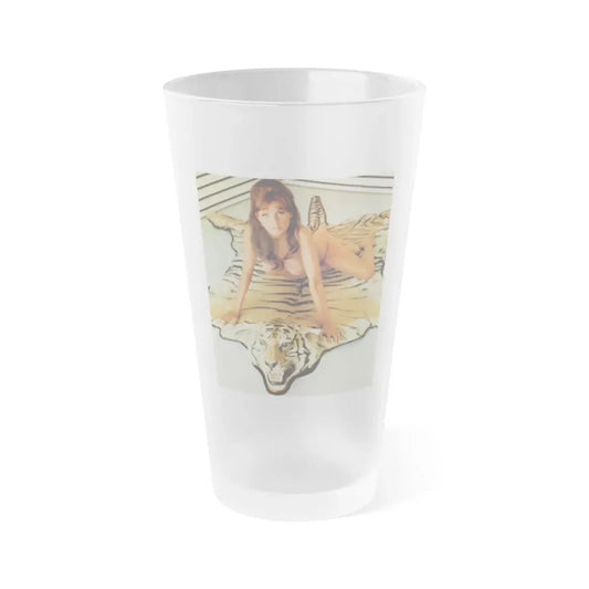 Victoria Vetri #139 (Vintage Female Icon) Frosted Pint Glass 16oz 16oz Frosted - Go Mug Yourself