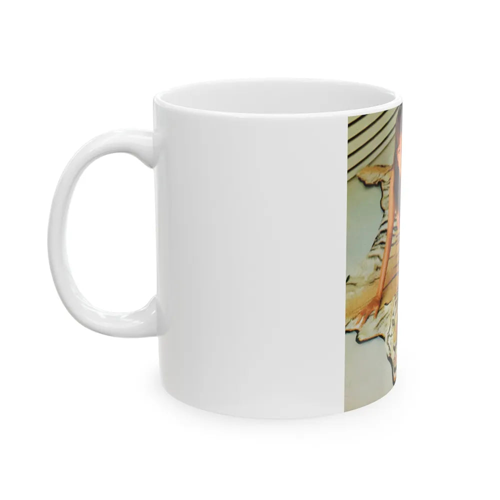 Victoria Vetri #139 (Vintage Female Icon) White Coffee Mug-Go Mug Yourself
