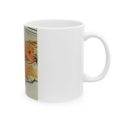 Victoria Vetri #139 (Vintage Female Icon) White Coffee Mug-Go Mug Yourself