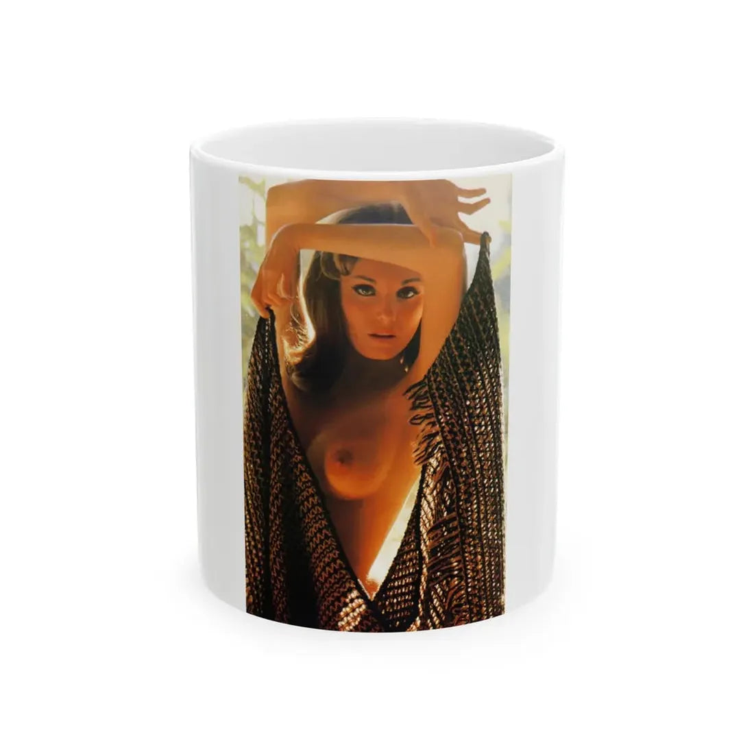 Victoria Vetri #140 (Vintage Female Icon) White Coffee Mug 11oz - Go Mug Yourself