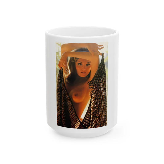 Victoria Vetri #140 (Vintage Female Icon) White Coffee Mug-15oz-Go Mug Yourself