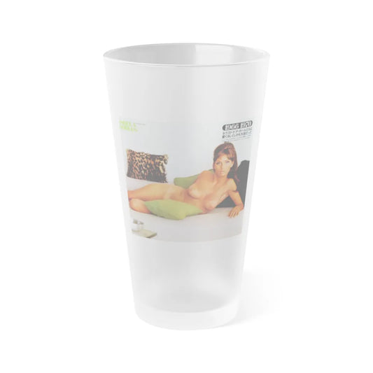 Victoria Vetri #141 (Vintage Female Icon) Frosted Pint Glass 16oz-16oz-Frosted-Go Mug Yourself