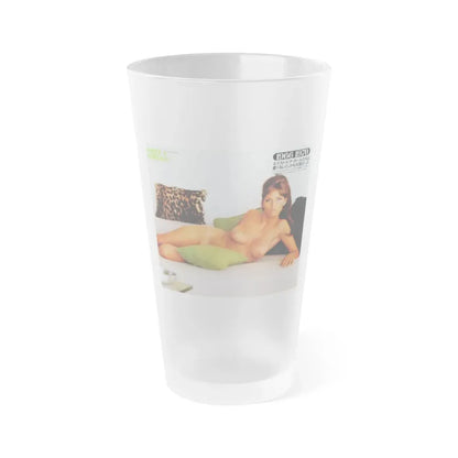 Victoria Vetri #141 (Vintage Female Icon) Frosted Pint Glass 16oz 16oz Frosted - Go Mug Yourself