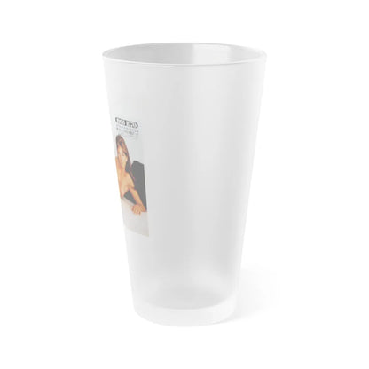 Victoria Vetri #141 (Vintage Female Icon) Frosted Pint Glass 16oz-Go Mug Yourself