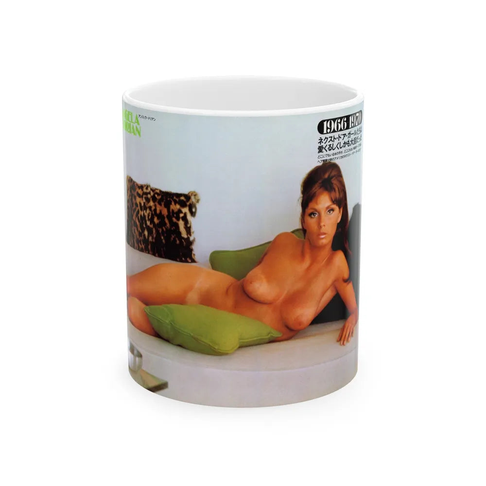 Victoria Vetri #141 (Vintage Female Icon) White Coffee Mug-11oz-Go Mug Yourself