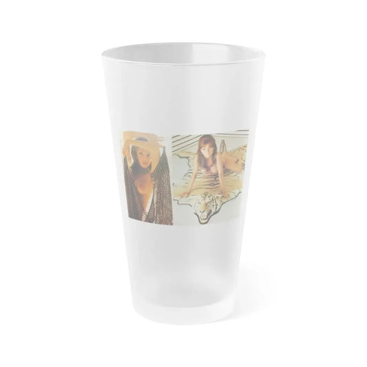 Victoria Vetri #142 (Vintage Female Icon) Frosted Pint Glass 16oz 16oz Frosted - Go Mug Yourself