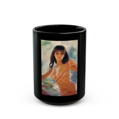 Victoria Vetri #143 (Vintage Female Icon) Black Coffee Mug 15oz - Go Mug Yourself