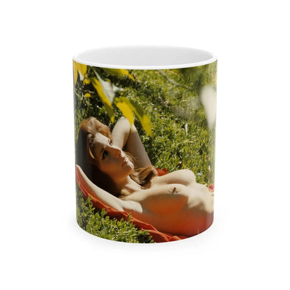 Victoria Vetri #144 (Vintage Female Icon) White Coffee Mug-11oz-Go Mug Yourself