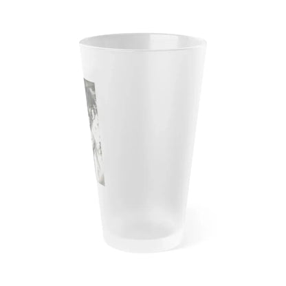 Victoria Vetri #145 (Vintage Female Icon) Frosted Pint Glass 16oz - Go Mug Yourself