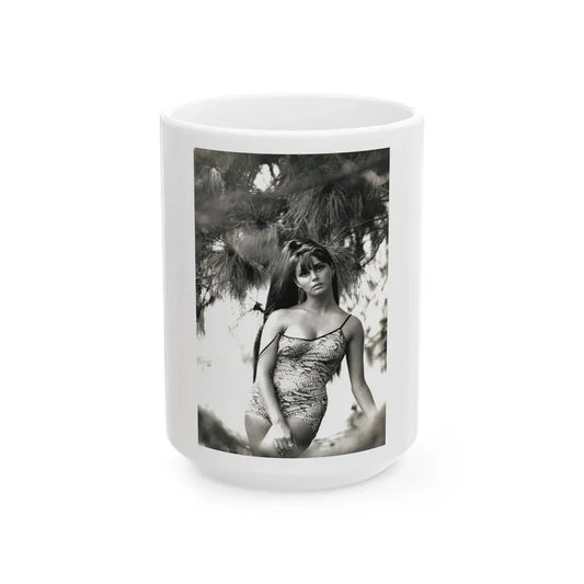 Victoria Vetri #145 (Vintage Female Icon) White Coffee Mug 15oz - Go Mug Yourself