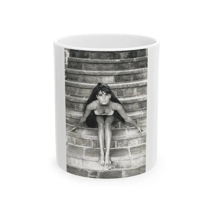Victoria Vetri #146 (Vintage Female Icon) White Coffee Mug 11oz - Go Mug Yourself