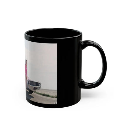 Victoria Vetri #148 (Vintage Female Icon) Black Coffee Mug-Go Mug Yourself