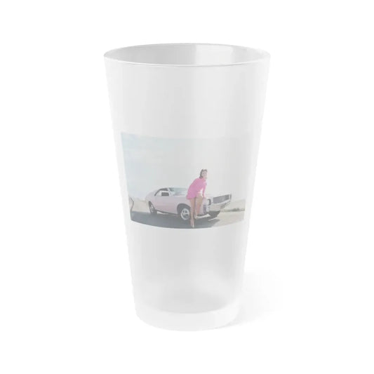Victoria Vetri #148 (Vintage Female Icon) Frosted Pint Glass 16oz 16oz Frosted - Go Mug Yourself