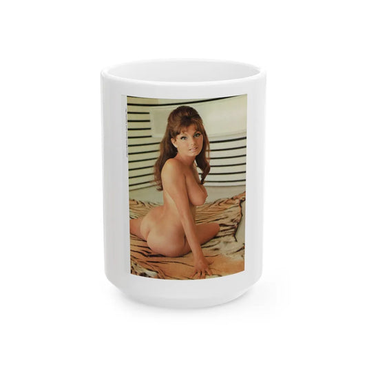 Victoria Vetri #152 (Vintage Female Icon) White Coffee Mug-15oz-Go Mug Yourself