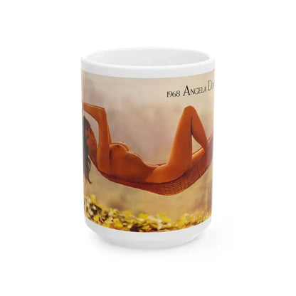 Victoria Vetri #153 (Vintage Female Icon) White Coffee Mug 15oz - Go Mug Yourself