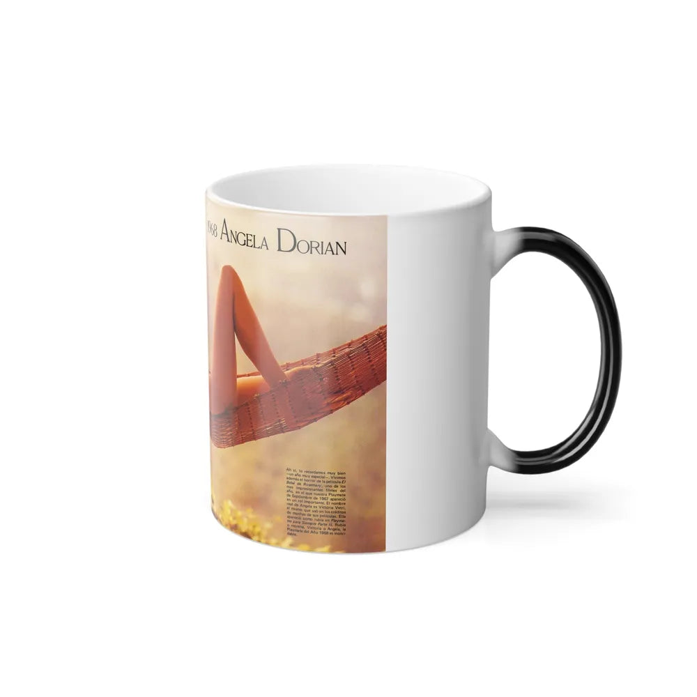 Victoria Vetri #153 (Vintage Female Icons) Color Changing Mug 11oz-Go Mug Yourself