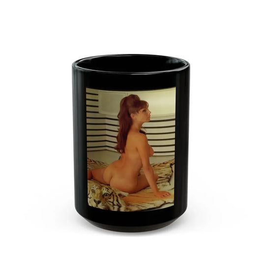 Victoria Vetri #154 (Vintage Female Icon) Black Coffee Mug 15oz - Go Mug Yourself