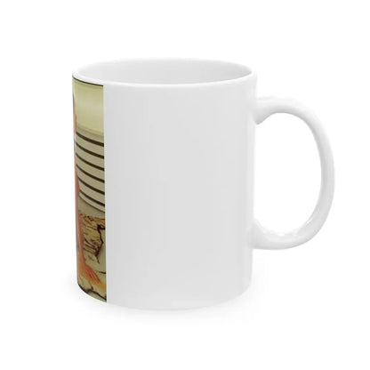 Victoria Vetri #154 (Vintage Female Icon) White Coffee Mug - Go Mug Yourself