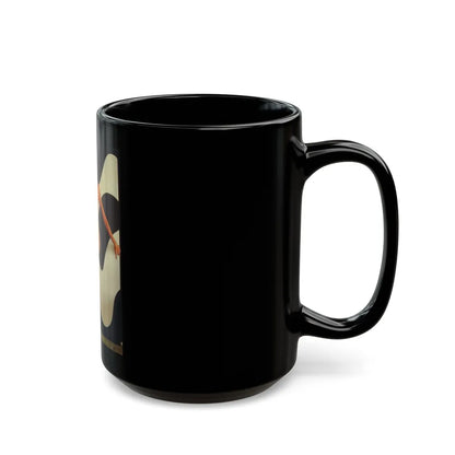 Victoria Vetri #155 (Vintage Female Icon) Black Coffee Mug-Go Mug Yourself