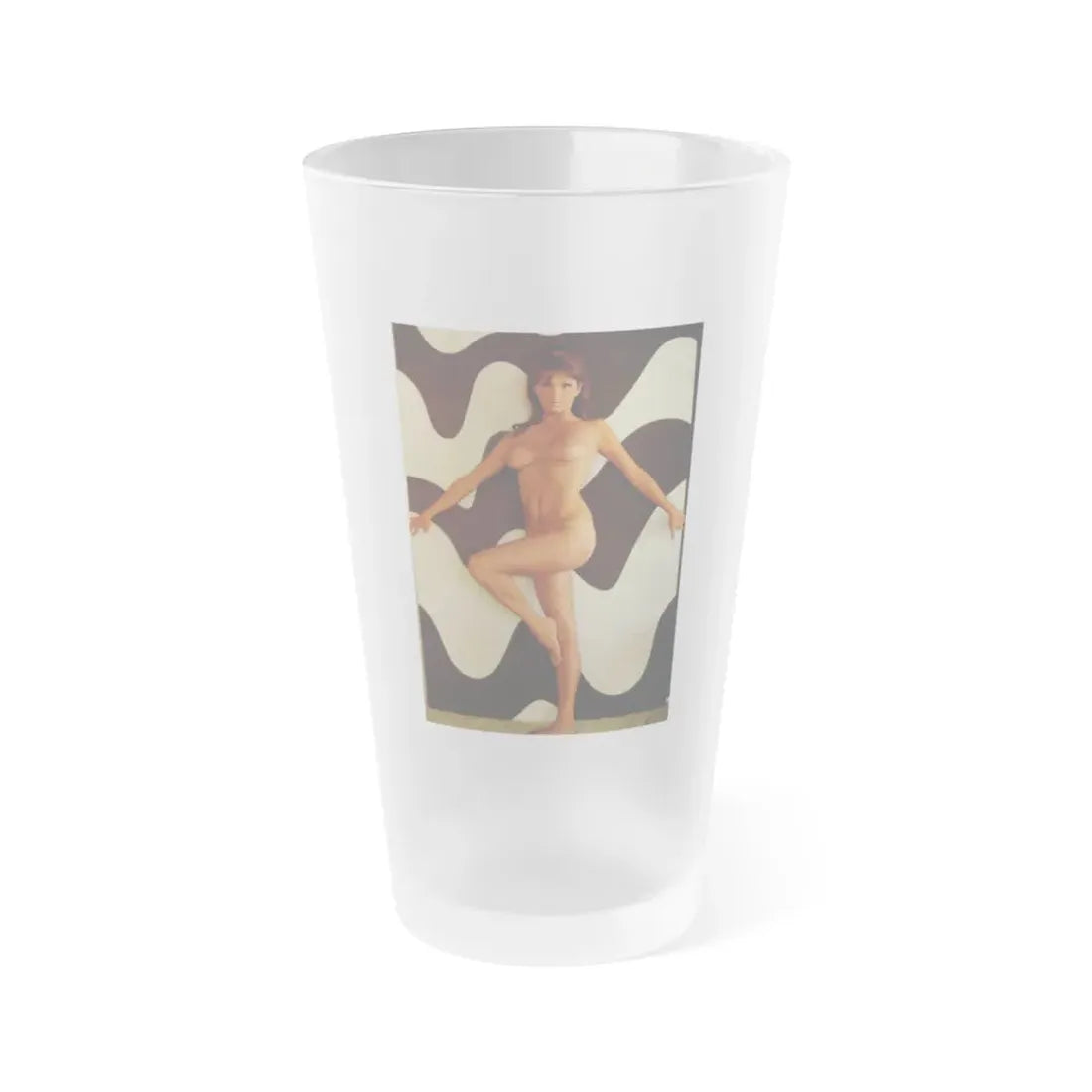 Victoria Vetri #155 (Vintage Female Icon) Frosted Pint Glass 16oz 16oz Frosted - Go Mug Yourself