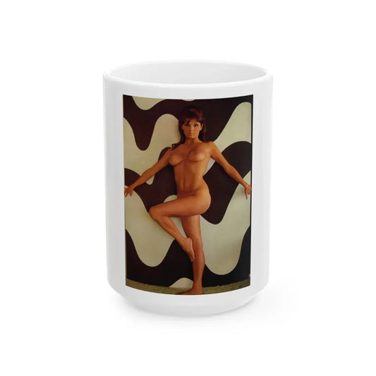 Victoria Vetri #155 (Vintage Female Icon) White Coffee Mug 15oz - Go Mug Yourself