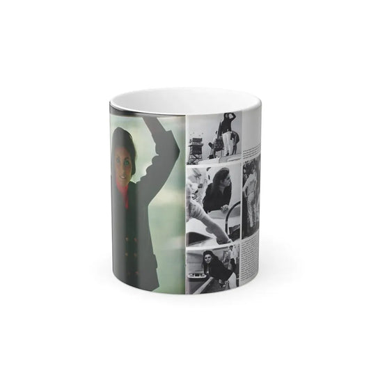 Victoria Vetri #159 - Victoria as Angela Dorian from Playboy Spread in September 1967 (Vintage Female Icon) Color Changing Mug 11oz 11oz - Go Mug Yourself