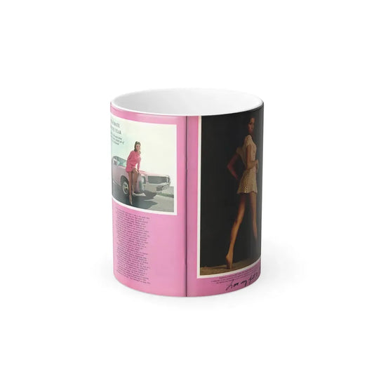 Victoria Vetri #161 - Victoria as Angela Dorian from Playboy Spread in May 1968 (Vintage Female Icon) Color Changing Mug 11oz 11oz - Go Mug Yourself