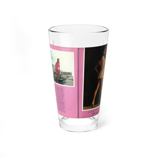 Victoria Vetri #161 - Victoria as Angela Dorian from Playboy Spread in May 1968 (Vintage Female Icon) Pint Glass 16oz 16oz - Go Mug Yourself