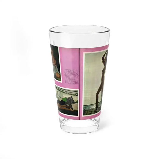 Victoria Vetri #162 - Victoria as Angela Dorian from Playboy Spread in May 1968 (Vintage Female Icon) Pint Glass 16oz 16oz - Go Mug Yourself
