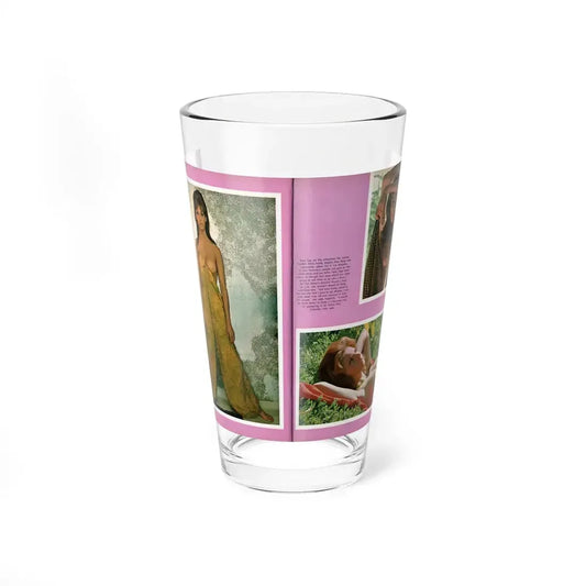 Victoria Vetri #163 - Victoria as Angela Dorian from Playboy Spread in May 1968 (Vintage Female Icon) Pint Glass 16oz 16oz - Go Mug Yourself