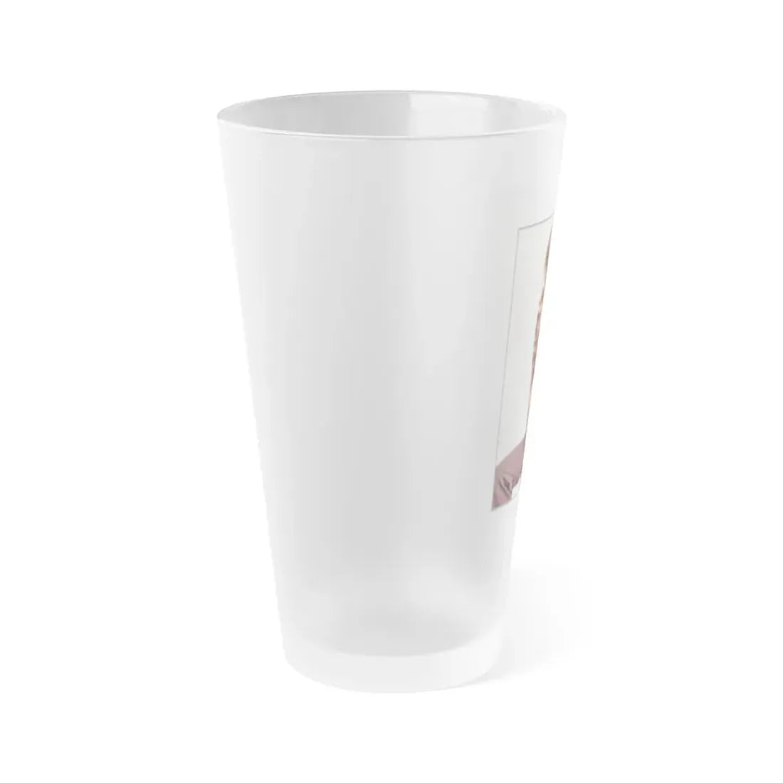 Victoria Vetri #29 (Vintage Female Icon) Frosted Pint Glass 16oz - Go Mug Yourself