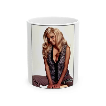 Victoria Vetri #29 (Vintage Female Icon) White Coffee Mug-11oz-Go Mug Yourself