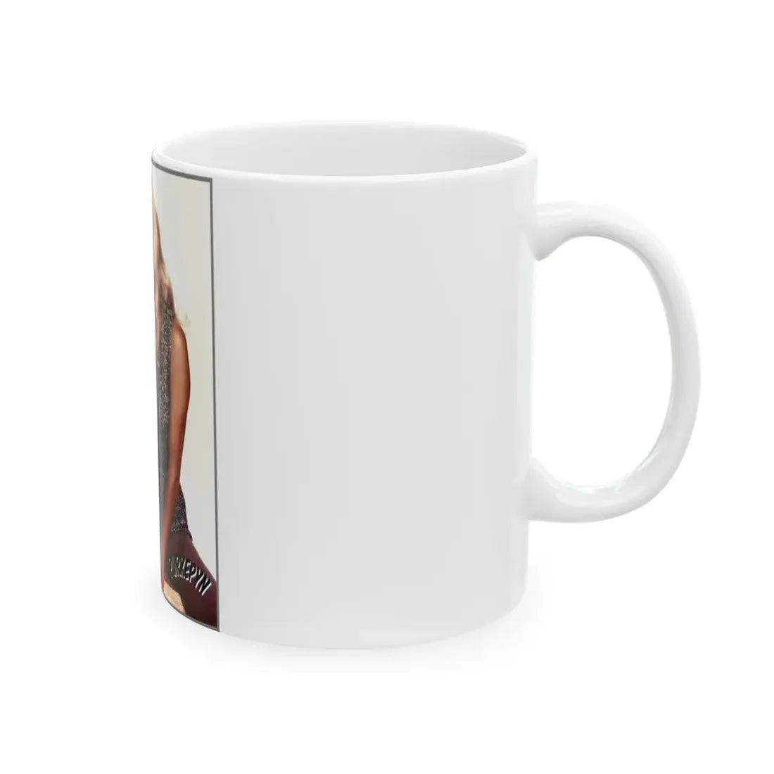 Victoria Vetri #29 (Vintage Female Icon) White Coffee Mug - Go Mug Yourself