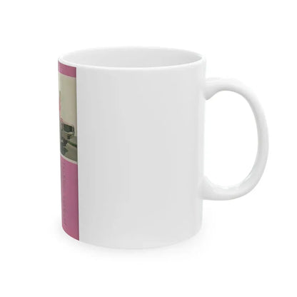 Victoria Vetri #47 - Playboy Mag. May '68 - 1 Photo & Article (Vintage Female Icon) White Coffee Mug - Go Mug Yourself
