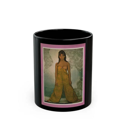 Victoria Vetri #49 - Playboy Mag. May '68 - 1 Photo (Vintage Female Icon) Black Coffee Mug 11oz - Go Mug Yourself