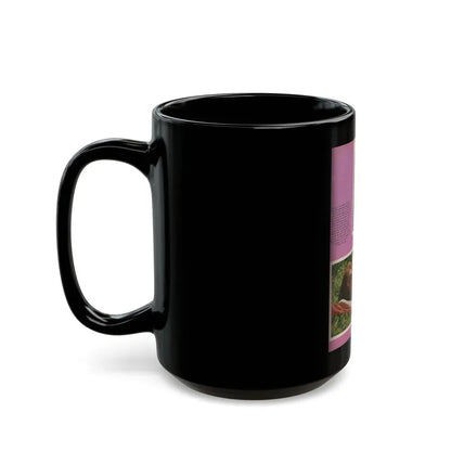 Victoria Vetri #50 - Playboy Mag. May '68 - 1 Photo & Caption (Vintage Female Icon) Black Coffee Mug - Go Mug Yourself