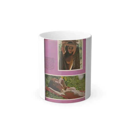 Victoria Vetri #50 - Playboy Mag. May '68 - 1 Photo & Caption (Vintage Female Icon) Color Changing Mug 11oz 11oz - Go Mug Yourself