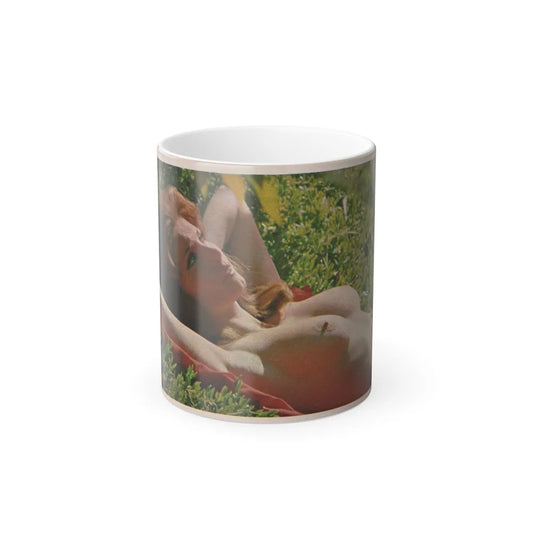 Victoria Vetri #52 - Playboy Mag. May '68 - 1 Topless Photo (Vintage Female Icons) Color Changing Mug 11oz-11oz-Go Mug Yourself