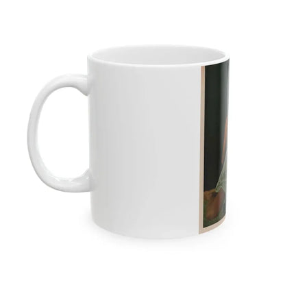 Victoria Vetri #54 - Playboy Mag. May '68 - 1 Topless Photo (Vintage Female Icon) White Coffee Mug - Go Mug Yourself